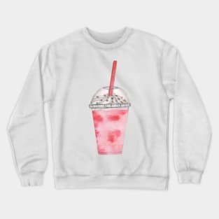 Pink milkshake Crewneck Sweatshirt